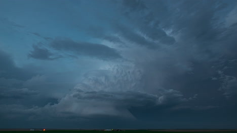 amazing structure on a severe storm in rural colorado