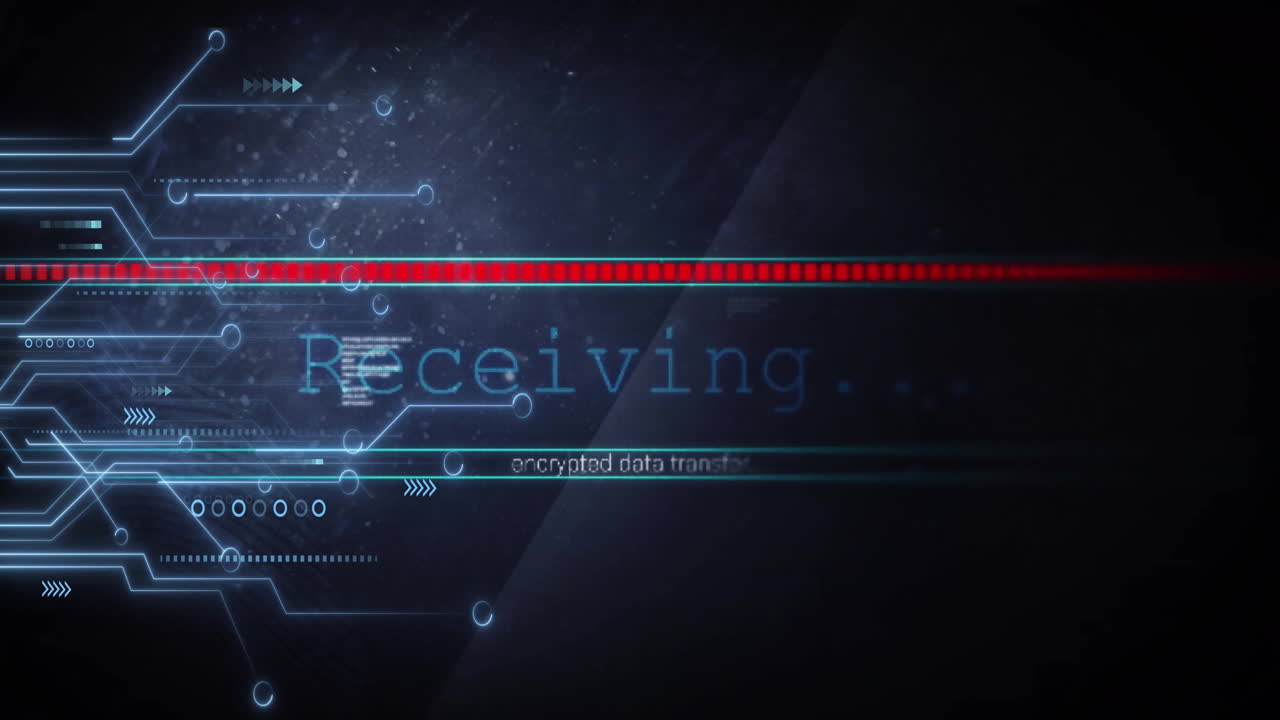 Animation of data processing over connections