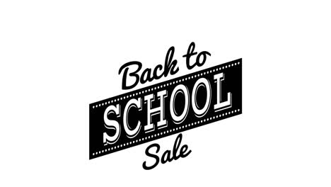 Animation-of-back-to-school-text-on-white-background