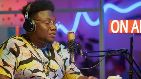 man on radio show