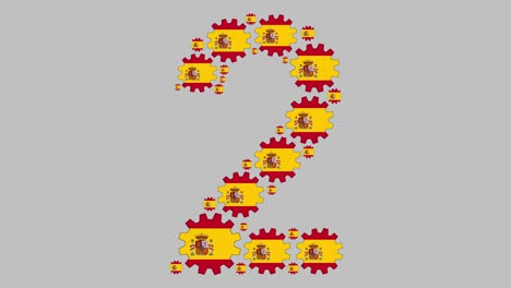español número dos