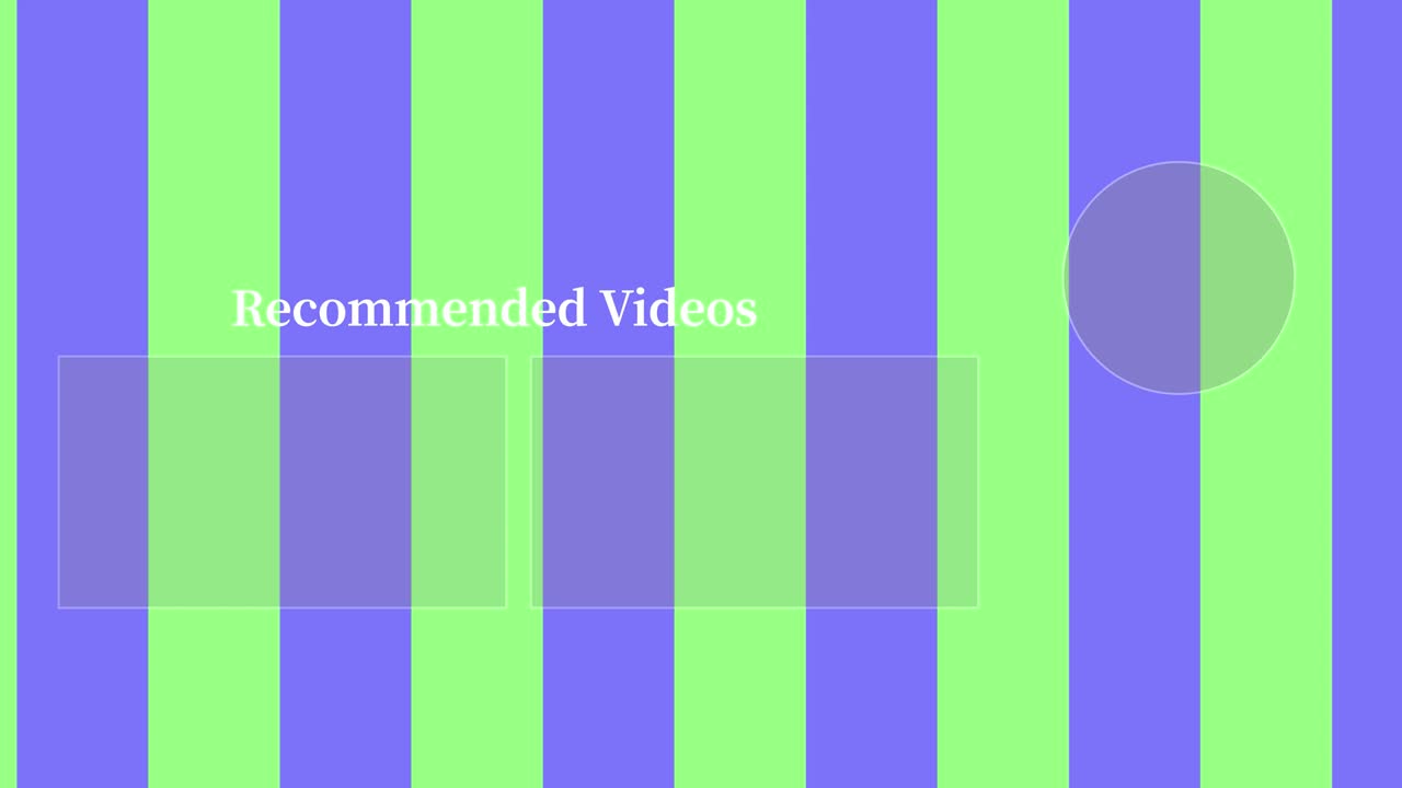 스트라이프 이동 끝 카드 끝 화면 모션 그래픽