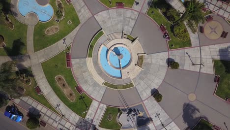 aerial bird's-eye view of sayan square