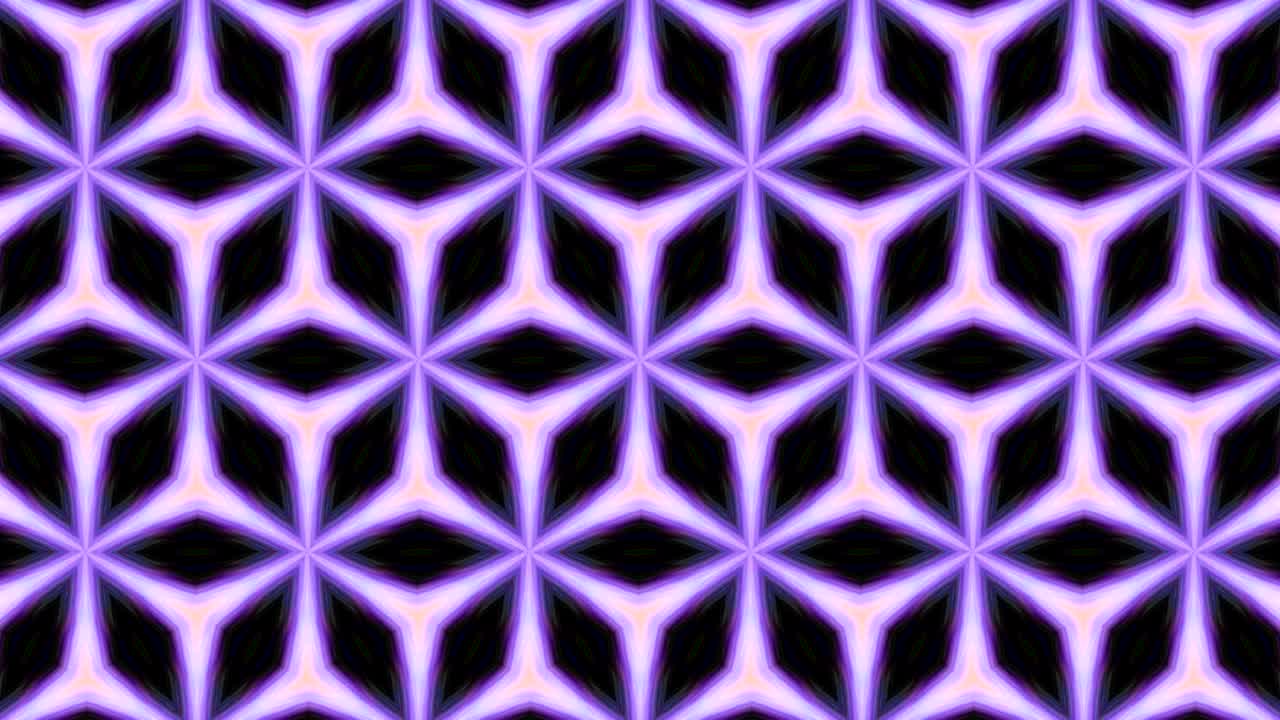 Virtual kaleidoscope sequence patterns, infinity or seamless loop.