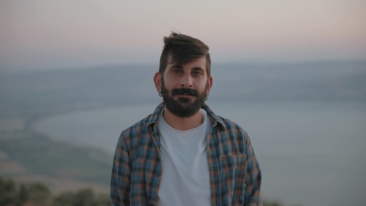Portrait of a middle eastern man