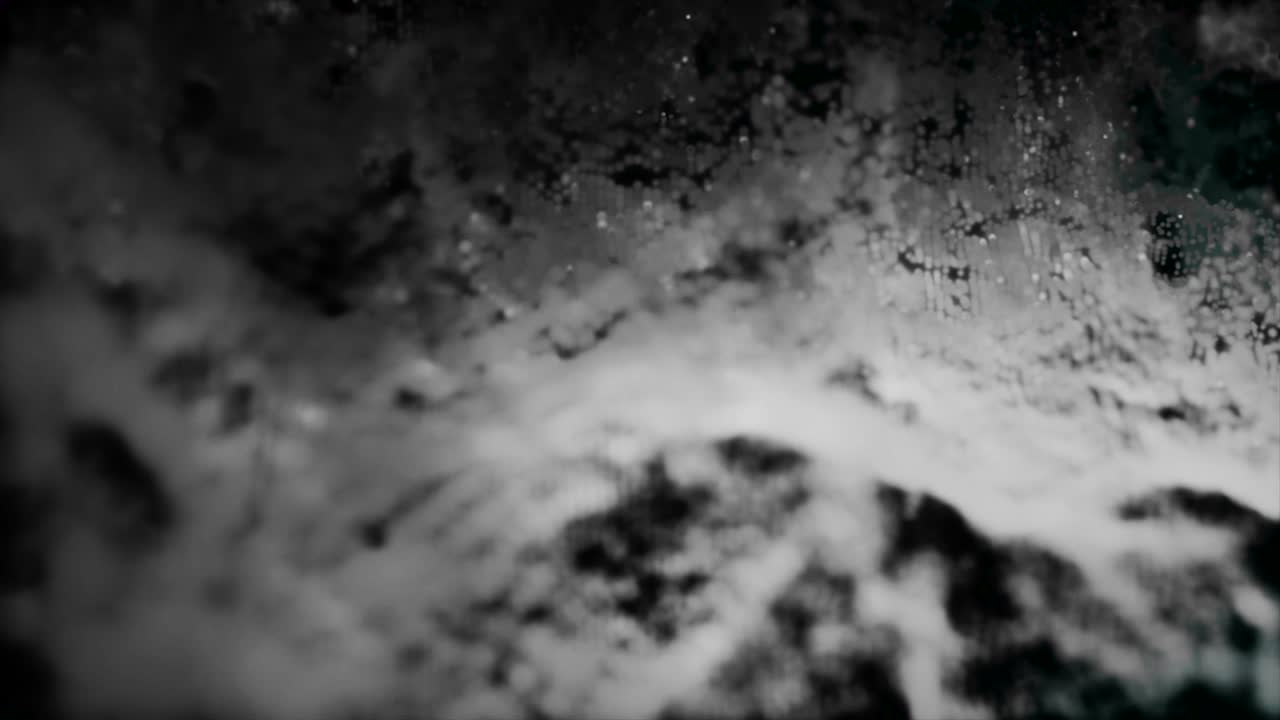 파동 패턴으로 루프 된 추상적인 점 행렬, 부드러운 진동 스트럼의 읽기, 추상적인 파동 형태의 준비 된 루프, 미래 기술 배경, 오디오 진동, 추상적 와이어 프레임