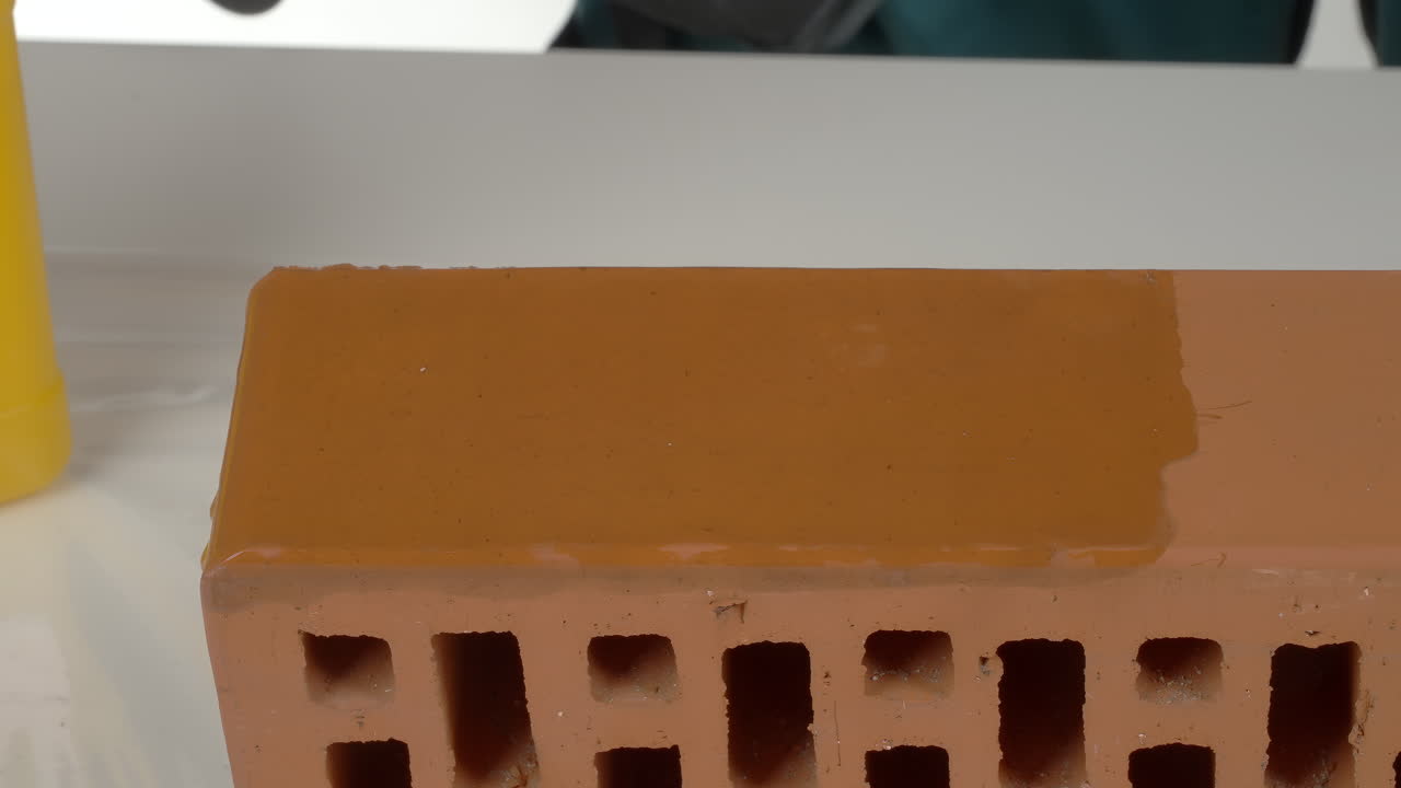 Brick surface coating and sealing