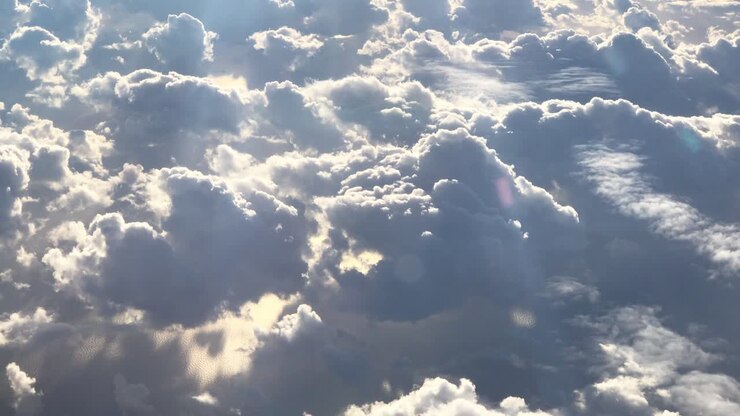 Flying over the english channel