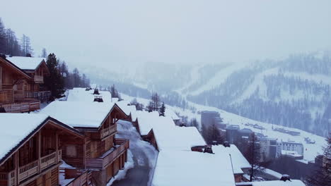 beautiful drone winter footages from france
