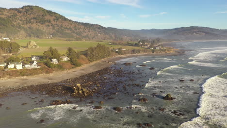 mcvay rock en brookings, oregon, una joya escondida de una playa conocida por los lugareños