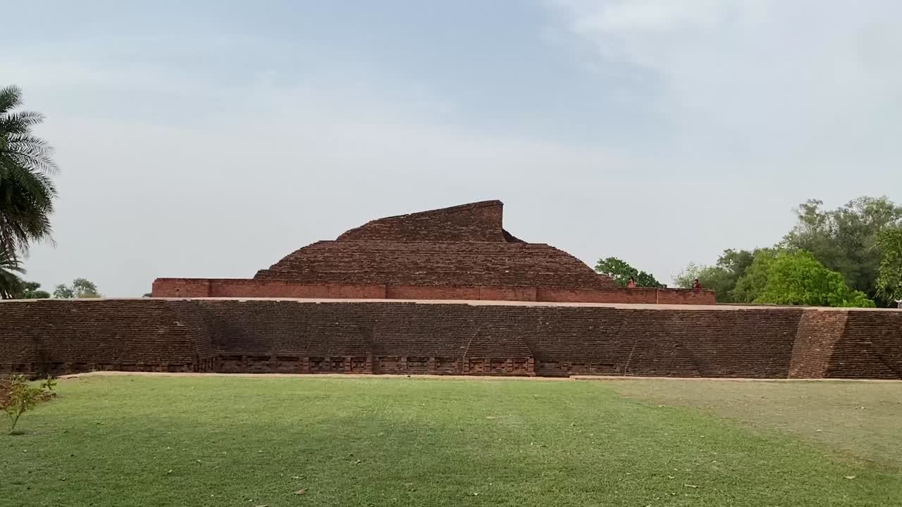 Rovine di Nalanda, Bihar, India.
