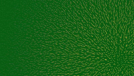 abstract green background with yellow radial lines