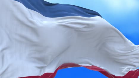 seamless loop of crimean peninsula flag.