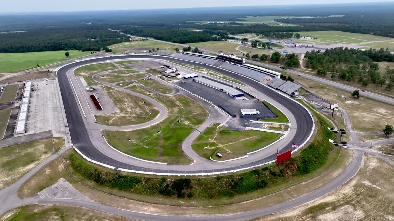orbita aérea rockingham speedway, north carolina motor speedway