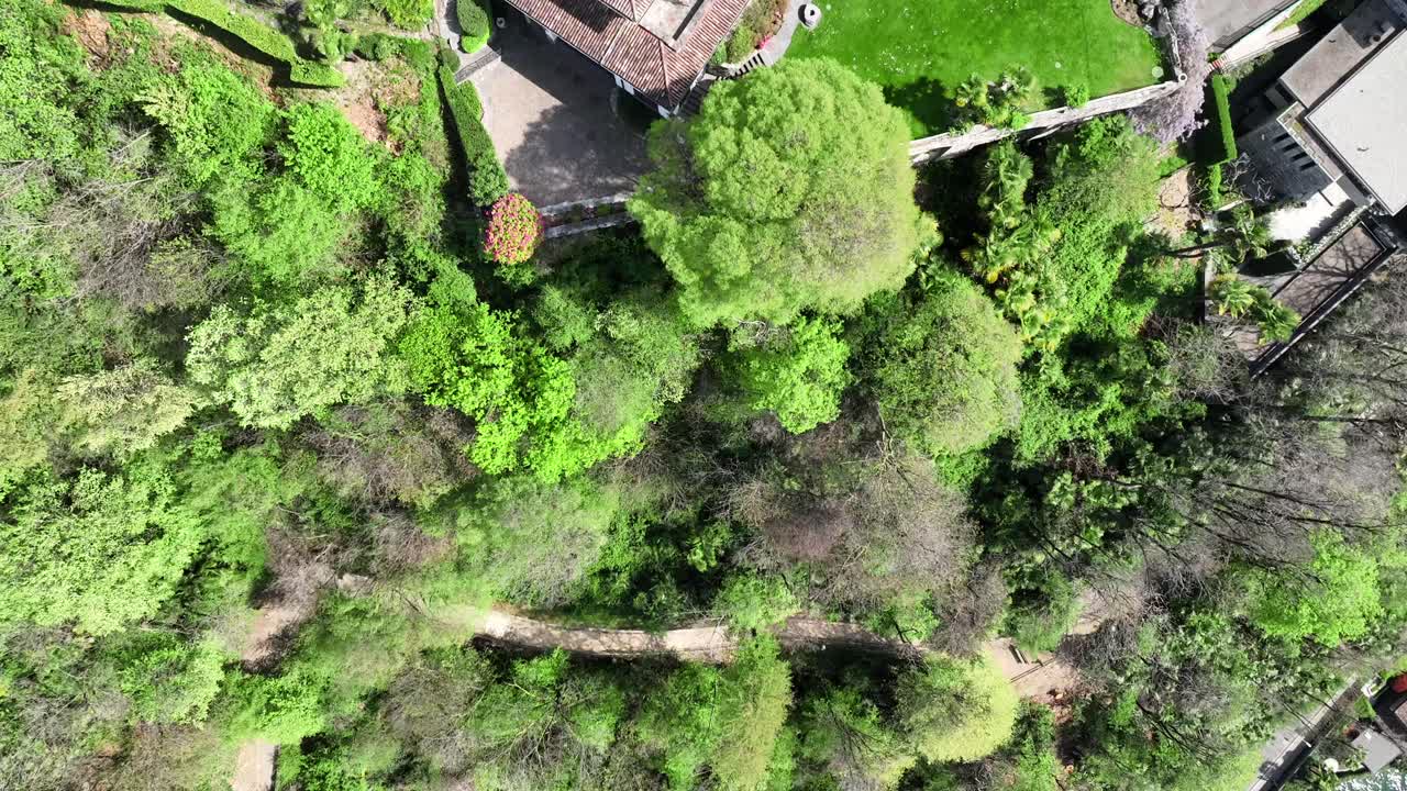 imágenes de aviones no tripulados de lugano, suiza