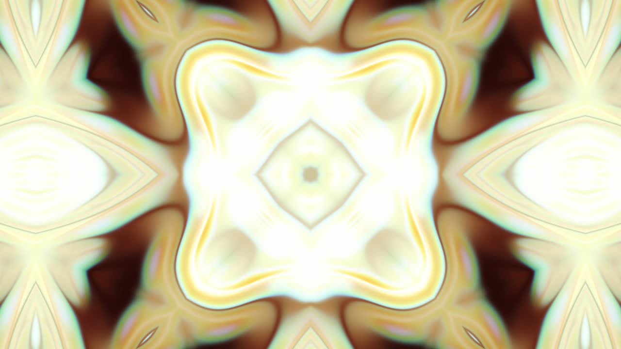 ciclo visual de caleidoscopio hipnótico - animación