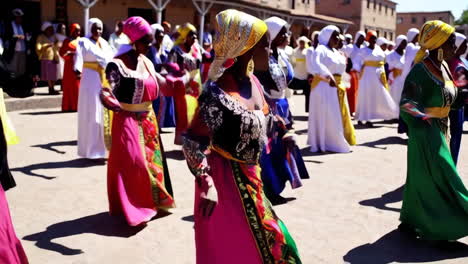African Women's Dance Performance