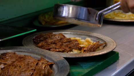 Turkish-kebab-preparation