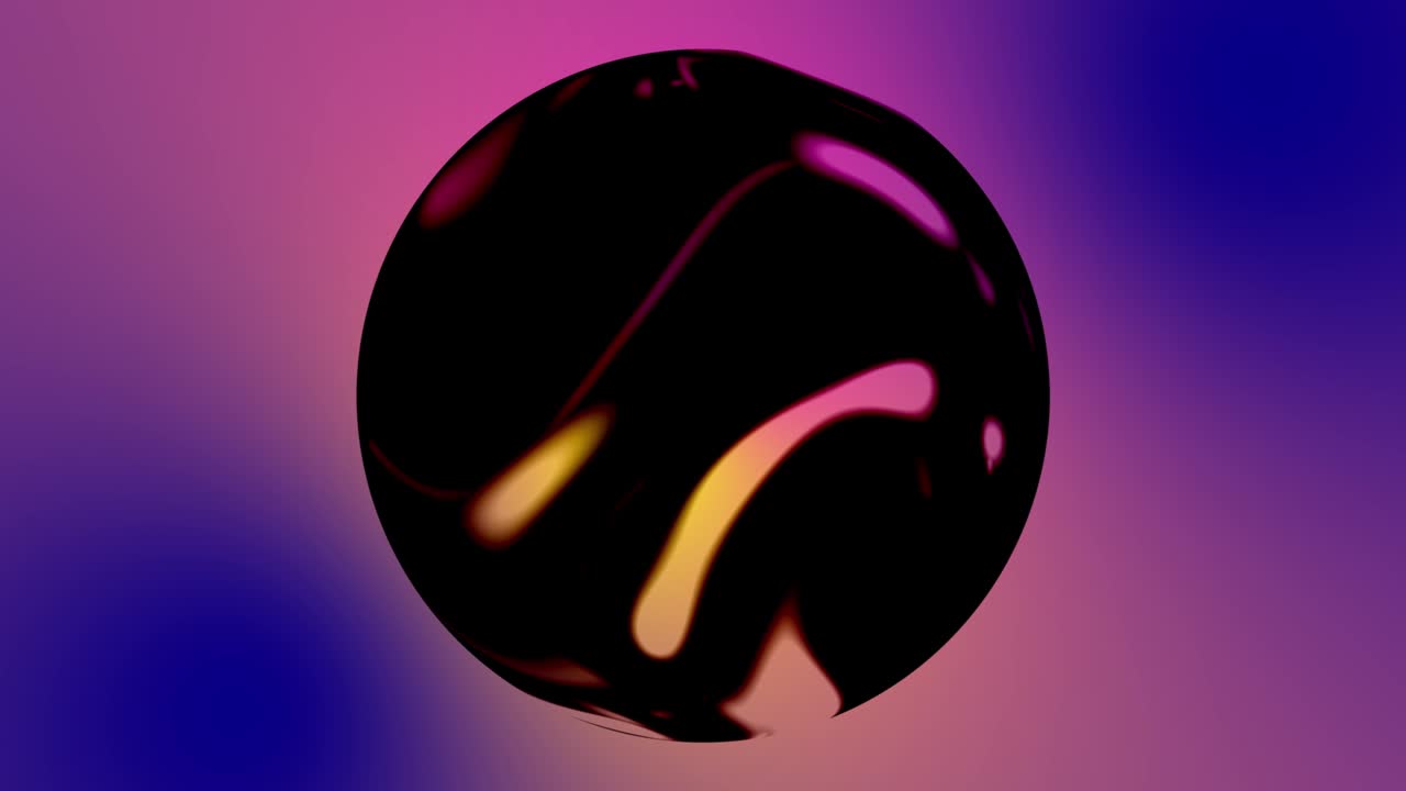 esfera abstracta fondo de salpicaduras líquidas de colores oscuros