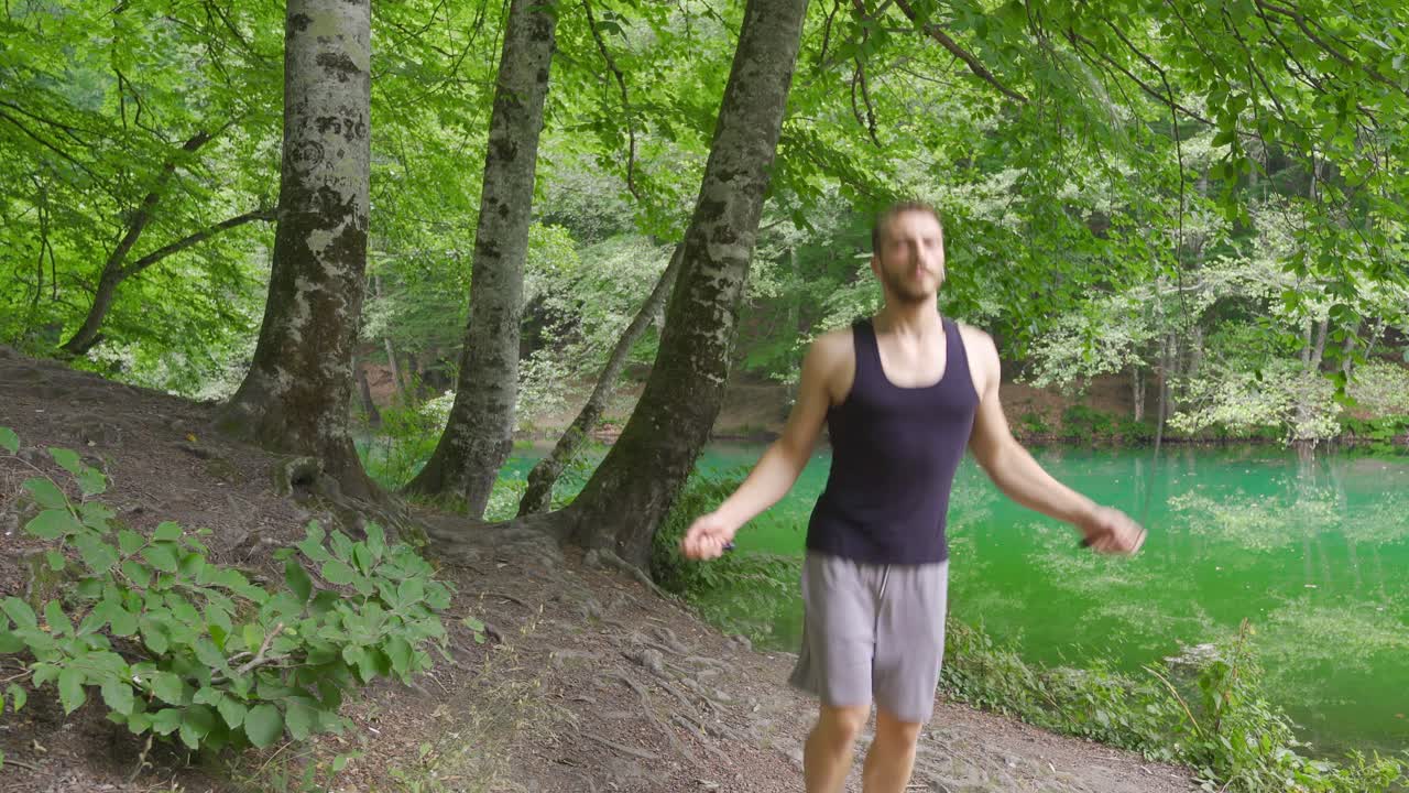 자연 속에서 스포츠를 하는 것.