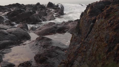 irish sea at beach on northern irish coast, county antrim-21