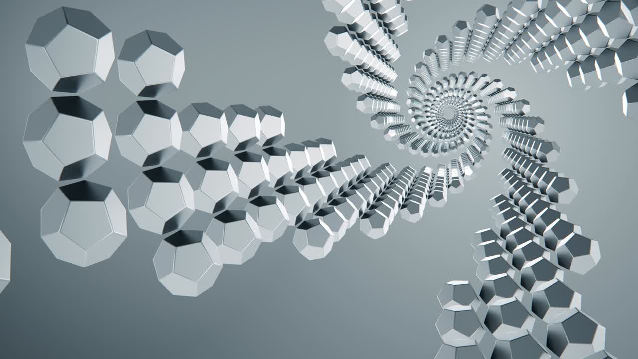 터널 추상 금속 카메라 플라이