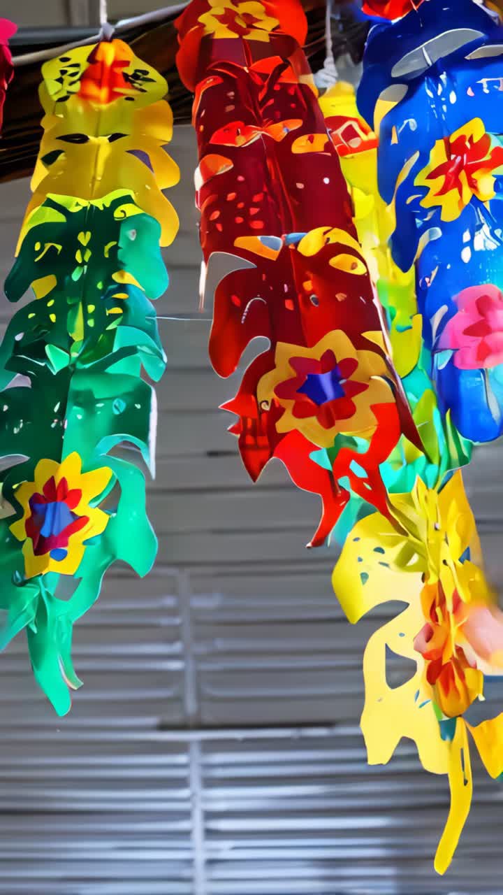 Cinco de Mayo paper flag banner for Mexico holiday