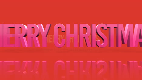 Rodando-Texto-De-Feliz-Navidad-En-Degradado-Rojo-1
