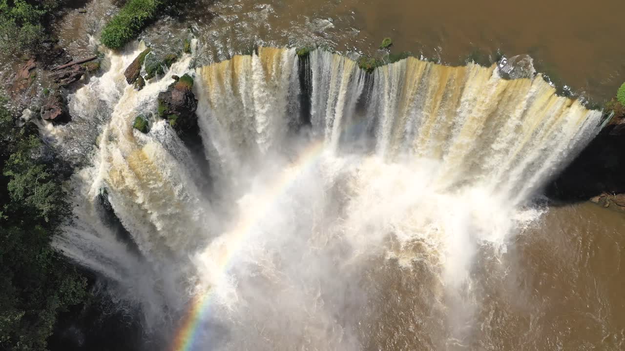 são romão 폭포, at farinha 강 - chapada das mesas 국립 공원, 캐롤라이나, maranhão, 북동 브라질