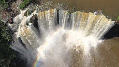 são romão waterfall, at farinha river - chapada das mesas national park, carolina, maranhão, northeast brazil