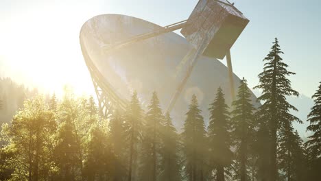 Radioteleskop-Der-Sternwarte