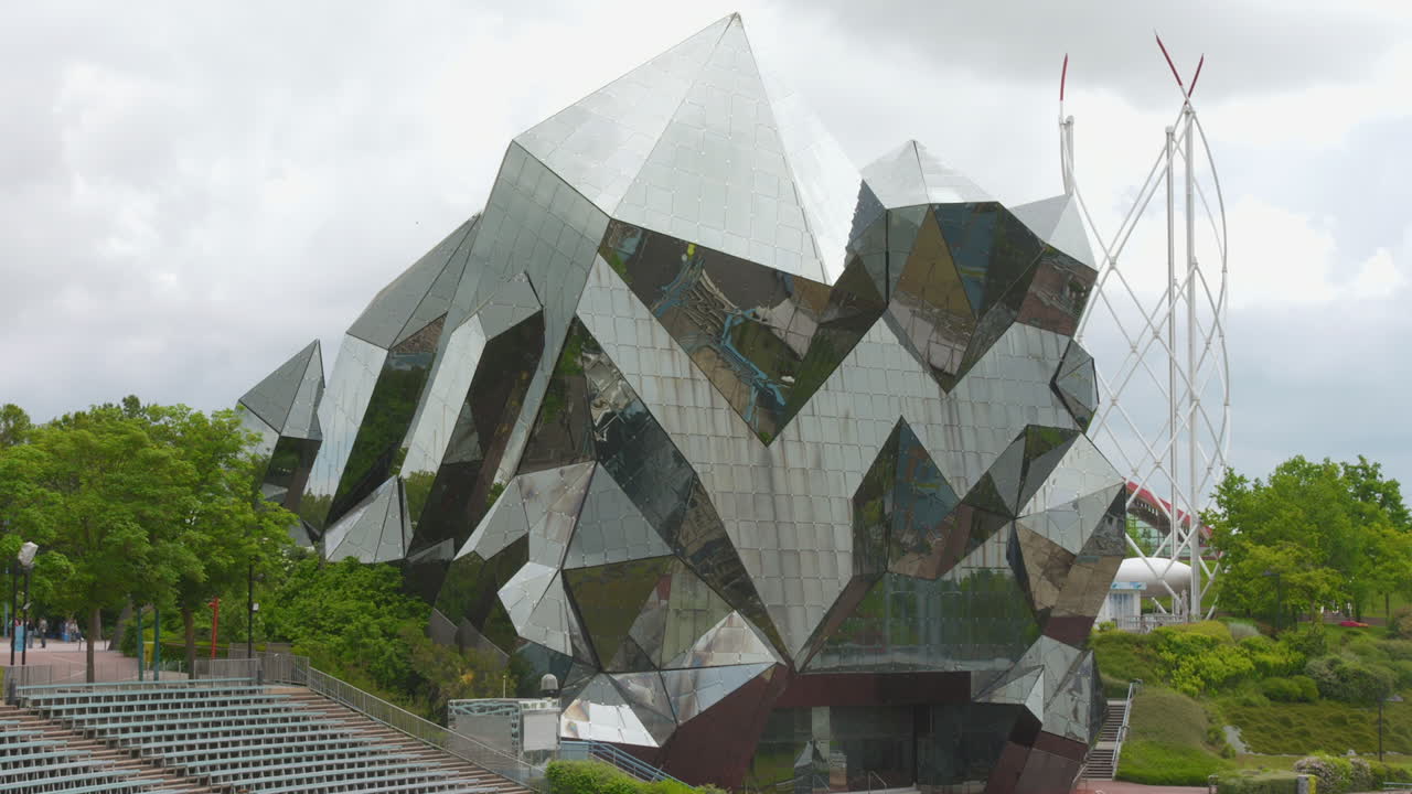 Incredible architecture of Futuroscope Poitiers France architecture amusement park