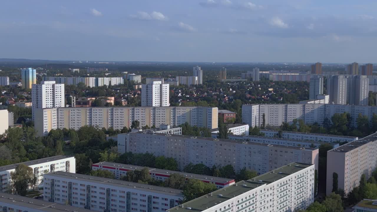 Lejlighedsblokke, boligområde, højhuse