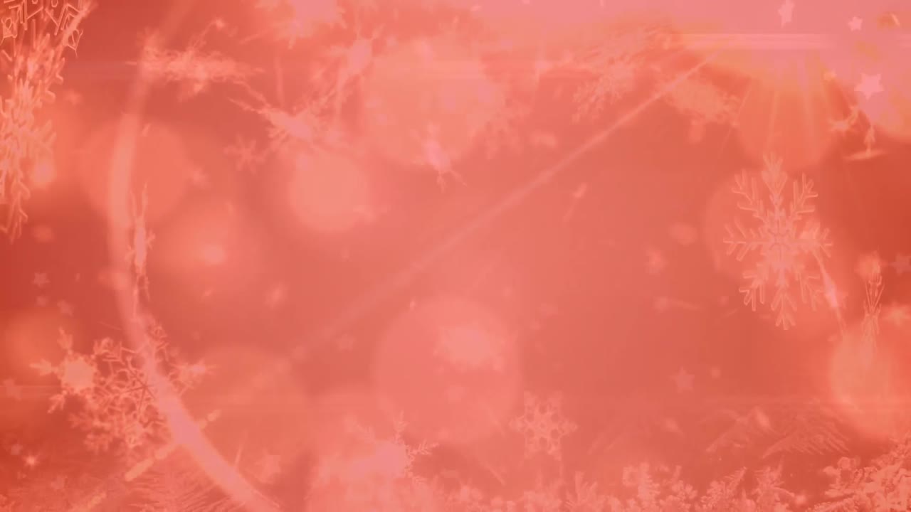 ⁇ 은 필터로 보케 배경 위에 내리는 눈의 애니메이션