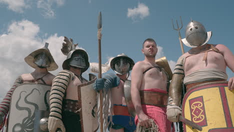 roman gladiators