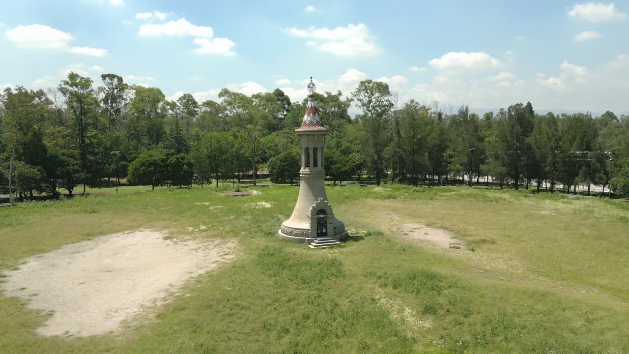 дрон был снят в чапультепеке.