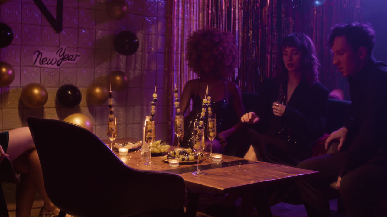 Images of a celebration party