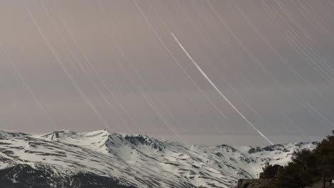 rastros de estrellas de montaña 00