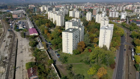 budapest capitol city in autumn