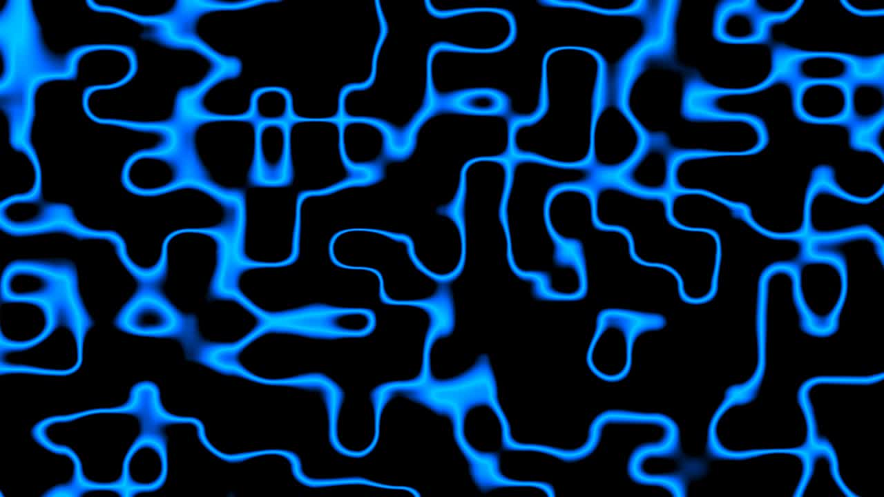 Blue light wave, electricity Abstract background