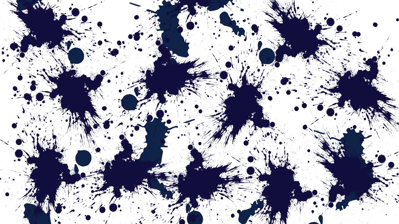 animación de trazos marinos sobre un fondo blanco