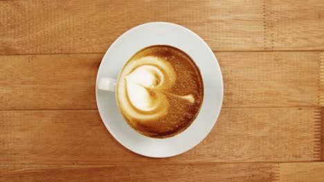 Close-up-of-coffee-cup-with-saucer