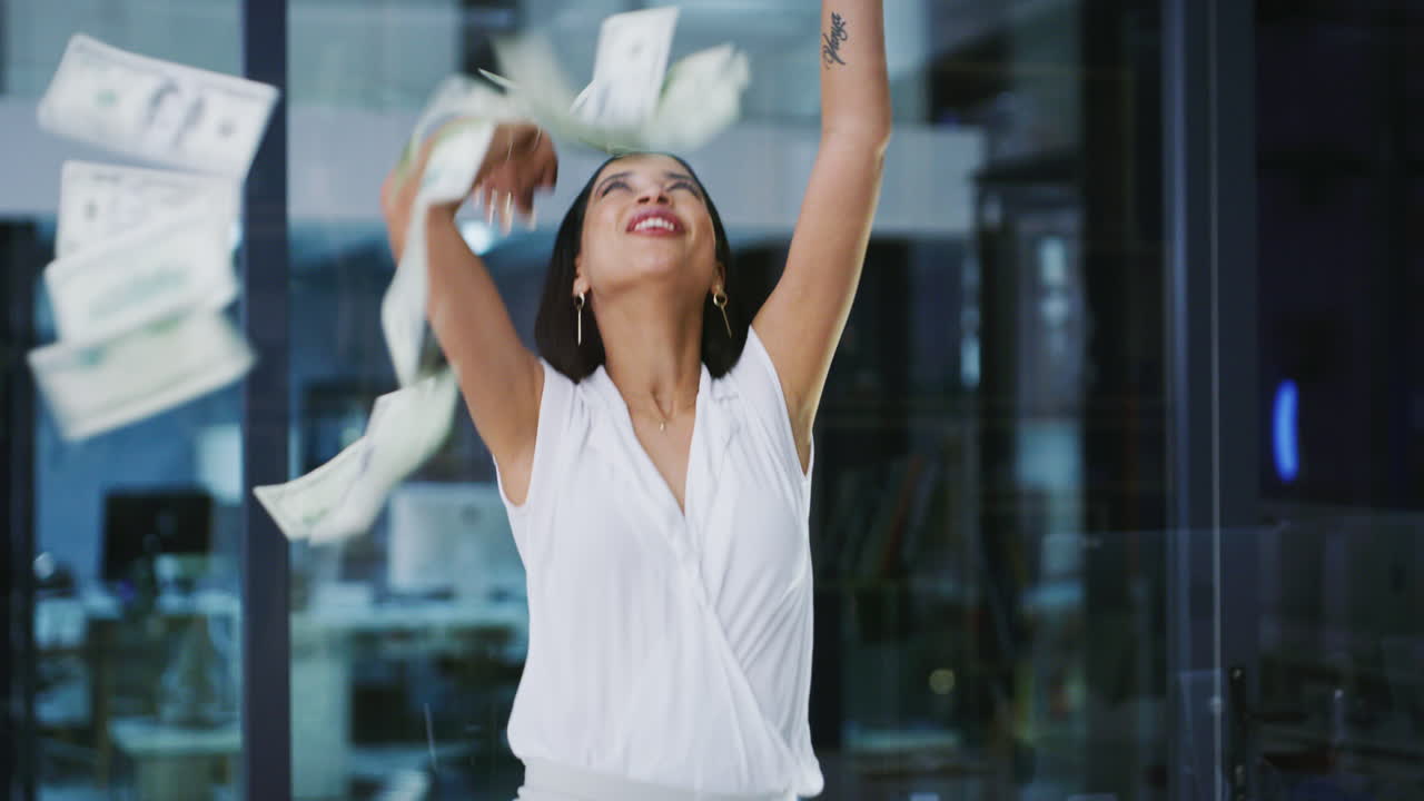 Let's have money shower