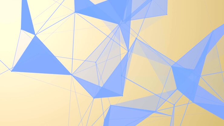Geometrinen abstrakti tausta. Huipputeknologinen digitaalinen konsepti.