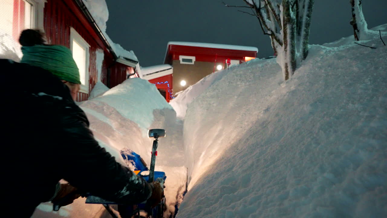 Man and machine working to clear aftermath of Winter blizzards