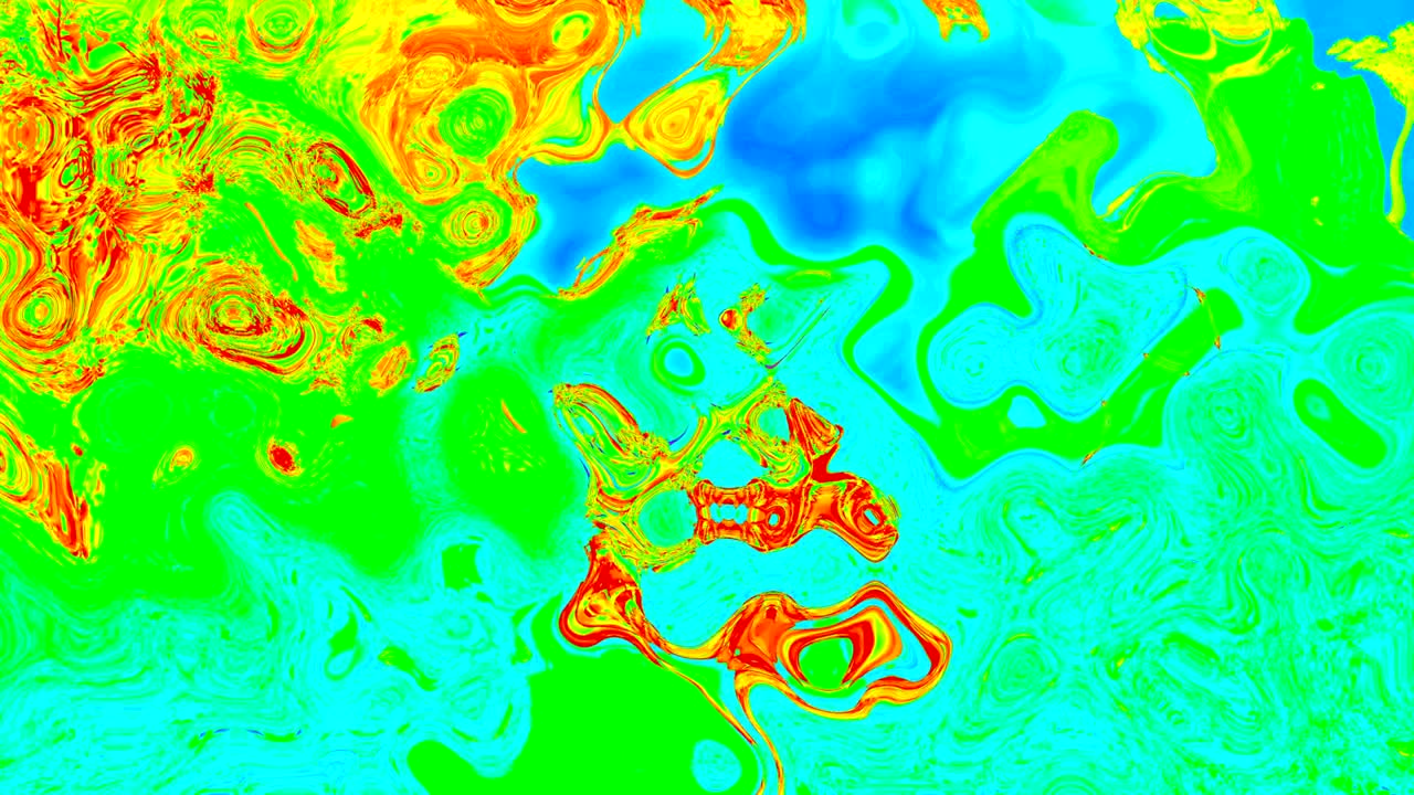 """아브스트랙트 배경과 사이키델릭 아트"""