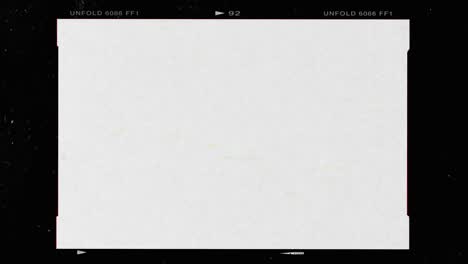 16mm 필름 둥근 가장자리 네거티브 오버레이: 실제 필름을 스캔하여 프로젝트에 영화 모양을 부여합니다.