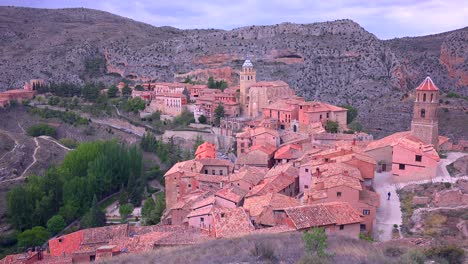 the beautiful spanish monastery town of albarracin