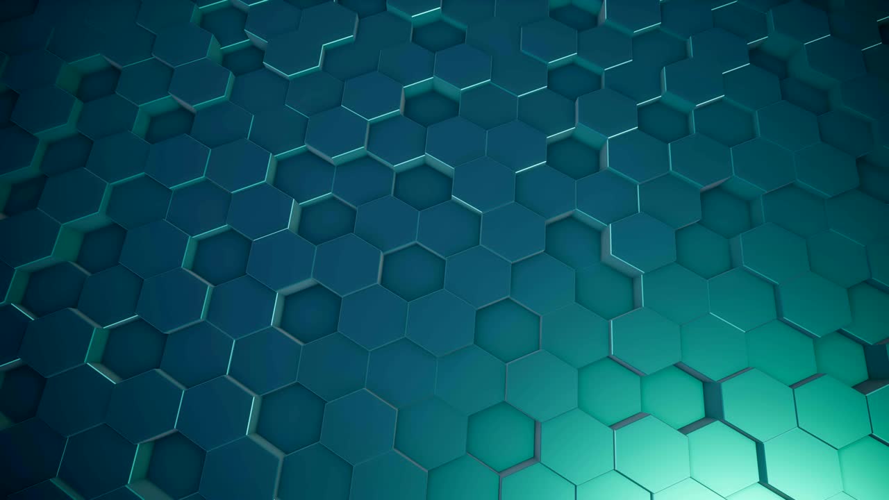 tecnología de movimiento abstracto hexágonos fondo