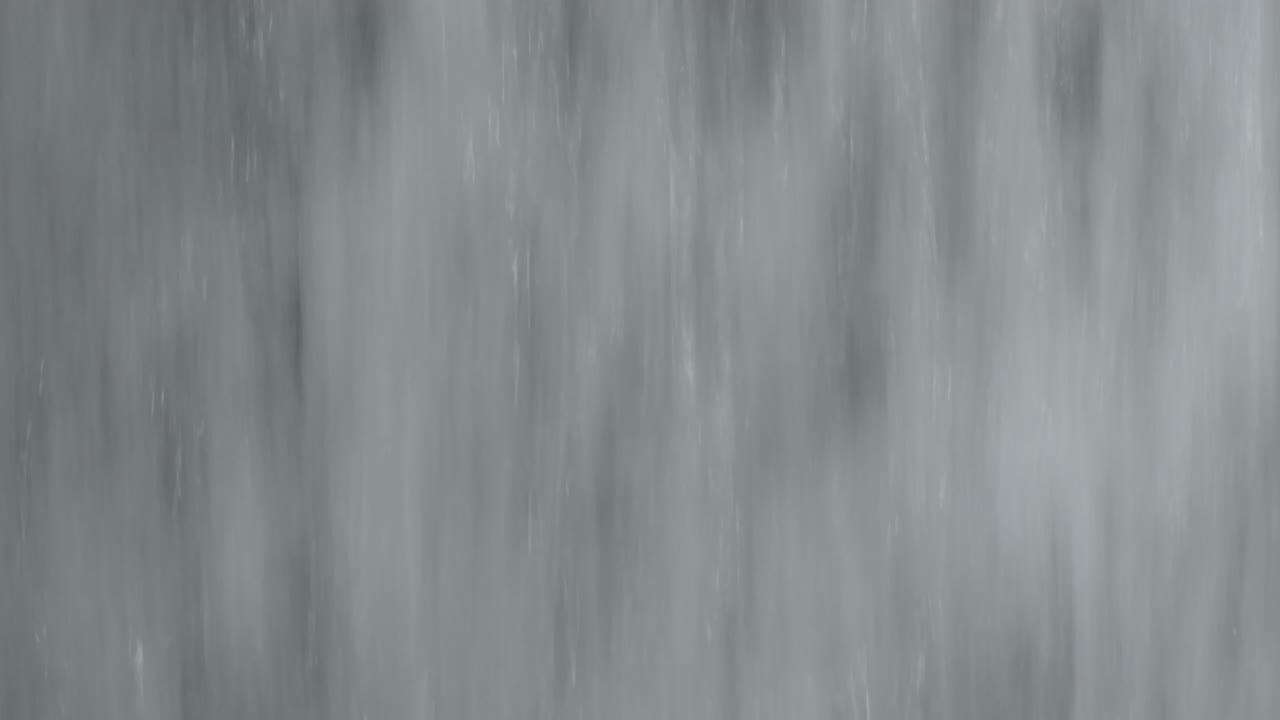 Water falling in cascade with force, loop